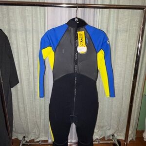XCEL Kid’s Blue and Yellow Wetsuit